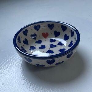 Ceramic dish jewelry holder